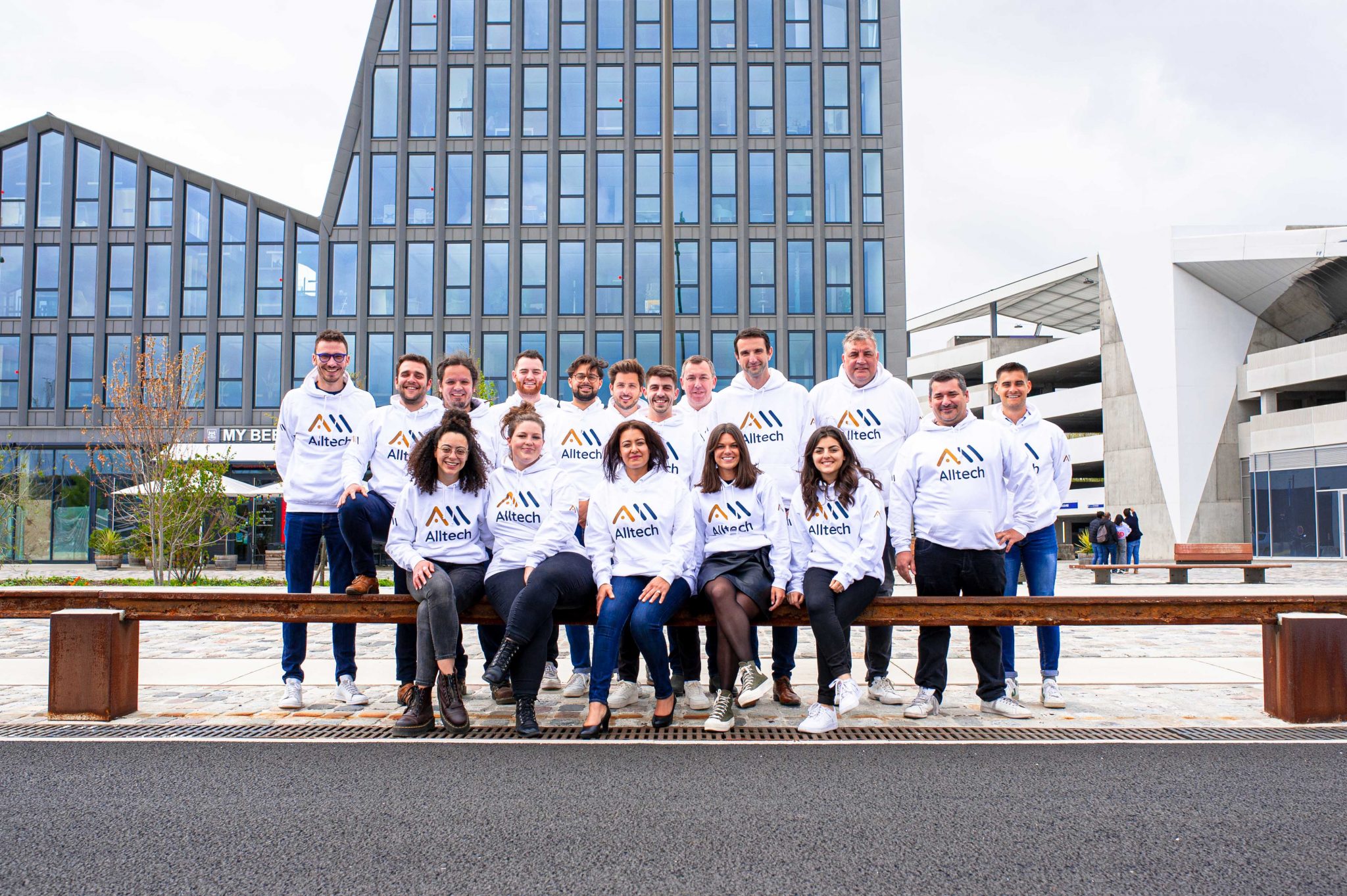 Photo de groupe du staff Alltech